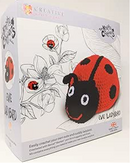 The Knitty Critters Collection Crochet Kit - Evie Ladybird