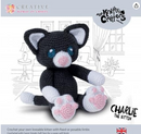 The Knitty Critters Collection Crochet Kit - Charlie The Kitten