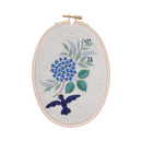 DMC Designer Embroidery Kit - Yumiko Hydrangea, 10x14.5cm