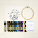 DMC Designer Embroidery Kit - La Chat Hummingbirds 17.6x17.6cm
