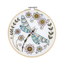 DMC Designer Embroidery Kit - La Chat Dragonfly, 17.6x17.6cm