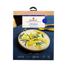 White Smoke DMC Designer Embroidery Kit - Marie Mimosasc, 14x14cm Embroidery