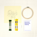 DMC Designer Embroidery Kit - Marie Mimosasc, 14x14cm