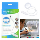 White Smoke Triumph Wrap LED Magnifier Lamp, White Lighting