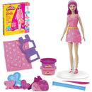 White Smoke Play-Doh Barbie Hearts And Hair Kids Clay, Dough & Modelling