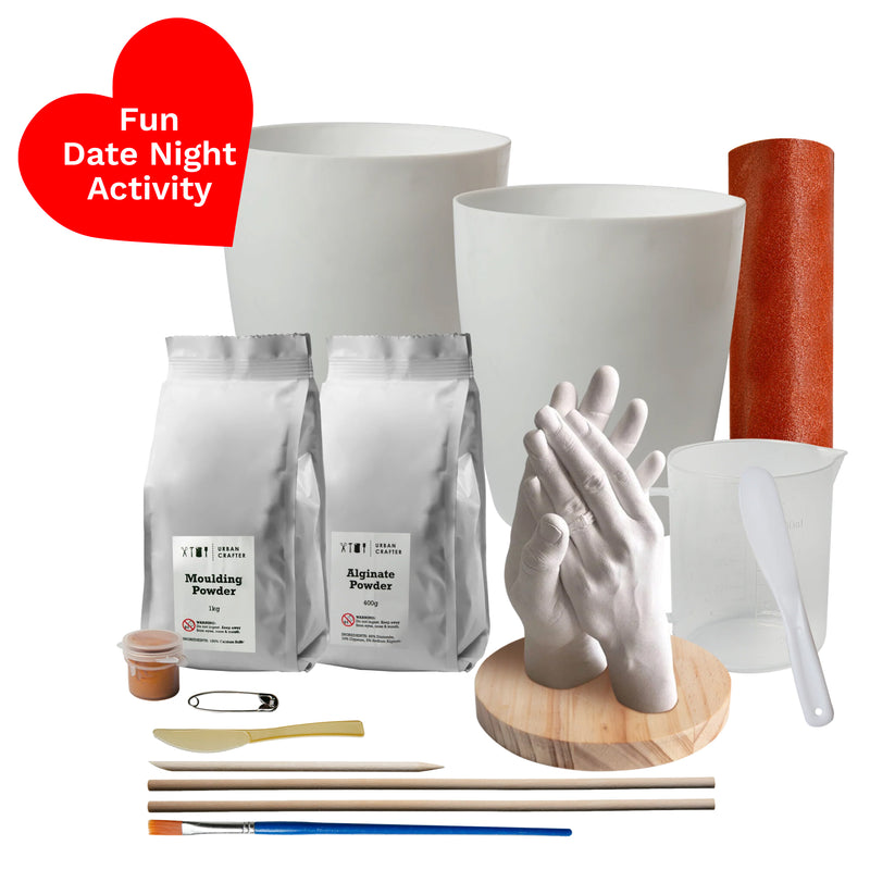 Gray Urban Crafter 3D Hand Casting Kit Resins for Casting