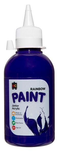 White Smoke EC Rainbow Paint 250mL Purple Kids Paints