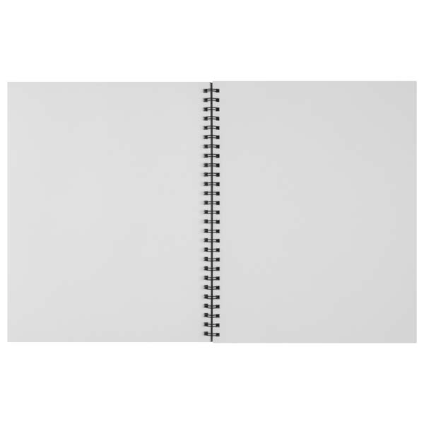 Light Gray Derwent Academy Visual Art Diary, 11x14, Portrait, 110gsm, 120pg Pads