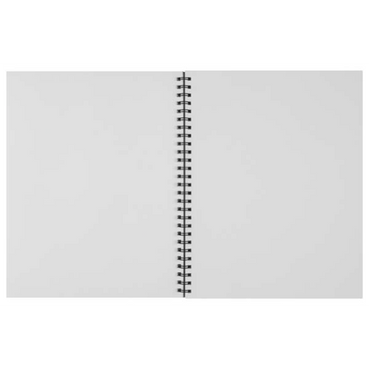 Light Gray Derwent Academy Visual Art Diary, 11x14, Portrait, 110gsm, 120pg Pads