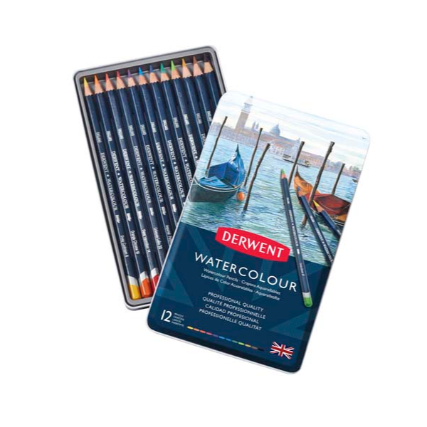 White Smoke Derwent Watercolour Pencil Bundle Pencils