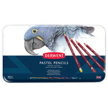 White Smoke Derwent Pastel Pencils Tin 72 Pencils
