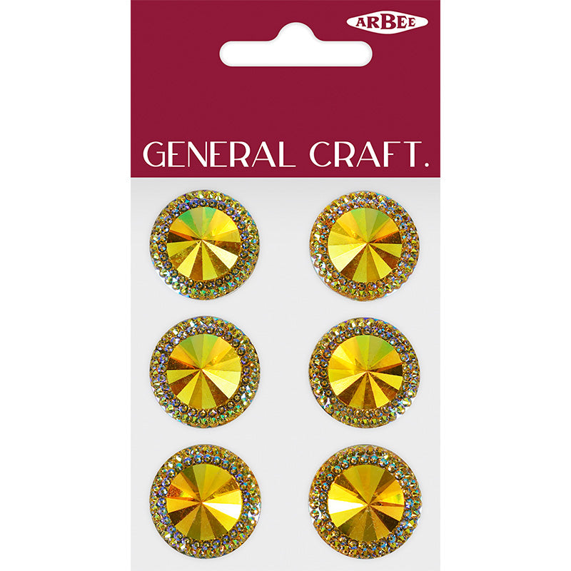 Rs Rd Big Fancy Gold 6Pc