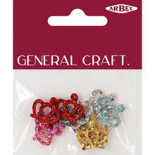 Rs Felt Crowns 1.5Cm Multi 10Pc