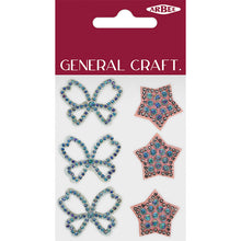 Rs Felt Star Bfly 5Pc