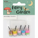 Lavender Fairy Garden Mini Bubble Tea, 5pcs Fairy Garden