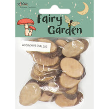 Lavender Fairy Garden Wood Chips Oval, 25g Fairy Garden
