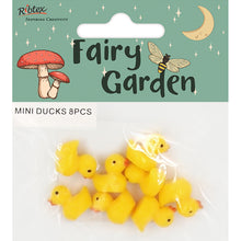 Lavender Fairy Garden Mini Ducks, 8pcs Fairy Garden