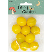 Dark Sea Green Fairy Garden Mini Foam Lemons Small, 10pc Fairy Garden