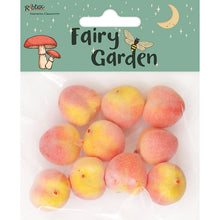 Dark Sea Green Fairy Garden Mini Foam Peaches, 10pc Fairy Garden