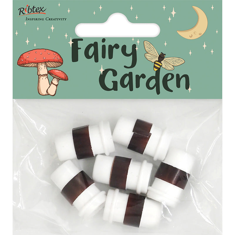Lavender Fairy Garden Mini Resin Coffee To Go Cups, 6pc Fairy Garden