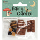 Dark Sea Green Fairy Garden Chocolate Treats Pack, 5pc Fairy Garden