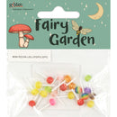 White Smoke Fairy Garden Mini Resin Lollipops, 20pc Fairy Garden
