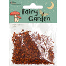 White Smoke Fairy Garden Micro Paper Leaves Brown, 10ml Fairy Garden