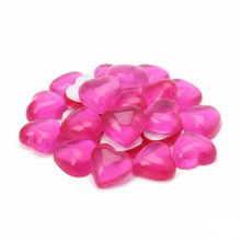 Rhinestone Hearts 1Cm 30Pc