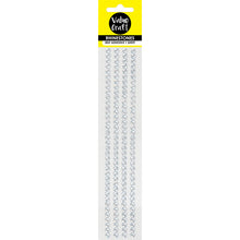 Craft Rhinestone Strips 8Mm Crystal 1Sh