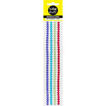 Craft Rhinestone Strips 8Mm Bright 1Sh