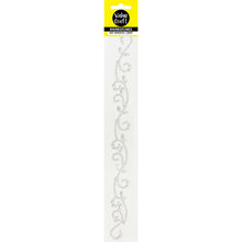 Craft Rhinestone Flourish Silver 1Sh