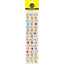 Rhinestone Adhesive Heart Swirls 1Sh