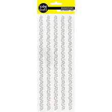 Rhinestone Adhesive Crystal Swirls 1Sh