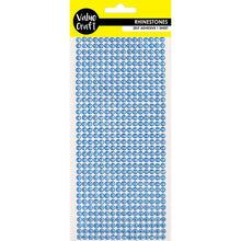 Craft Rhinestone S-Adhesive Blue 540Pcs