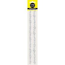 Craft Rhinestone Silver Bubble Strip 2Pc