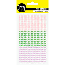 Craft Rhinestone Pearls 3Mm Pastel 1Sh