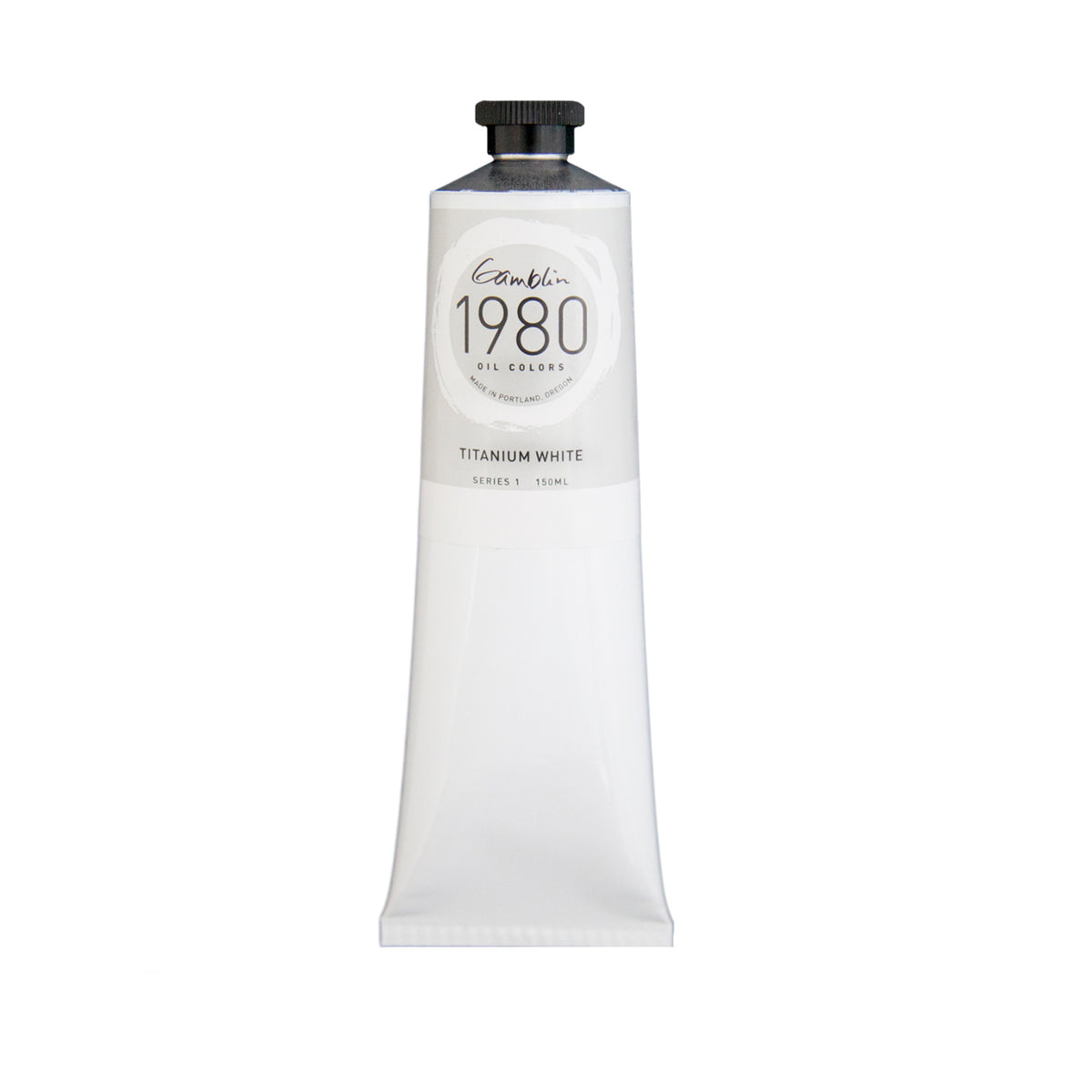 Lavender Gamblin 1980 Oil Paint Titanium White 150mL Series 1 Oil Paints