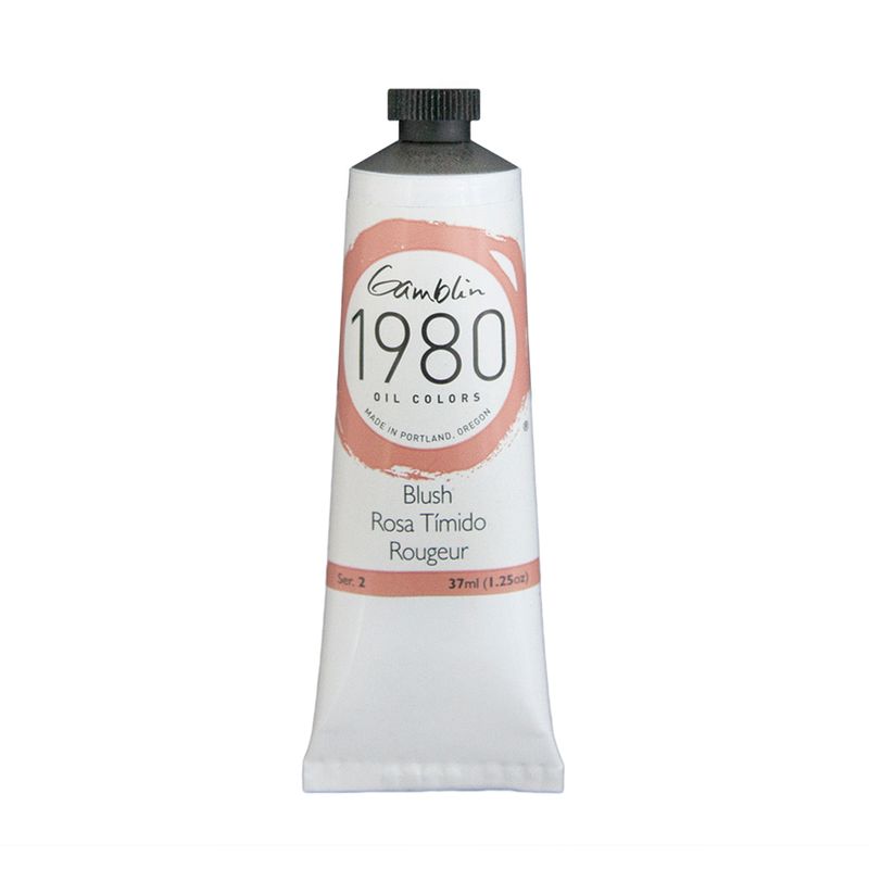 Gamblin 1980 Oil Paint, Blush, S2, 37ml