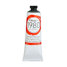 White Smoke Gamblin 1980 Oil Paint, Cadmium Red Light, S3, 37ml Oil Paint
