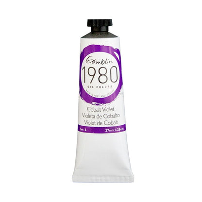 Gamblin 1980 Oil Paint, Cobalt Violet Ag, S3, 37ml