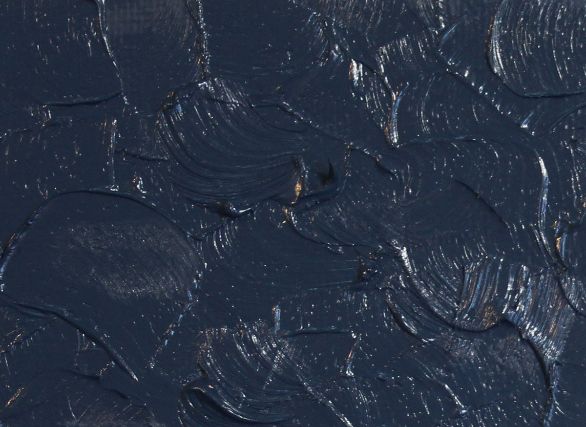 Dark Slate Gray Gamblin 1980 Oil Paint, Denim Blue, S2, 37ml Oil Paint