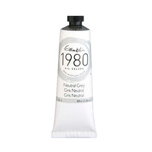 White Smoke Gamblin 1980 Oil Paint, Neutral Grey, S1, 37ml Oil Paint