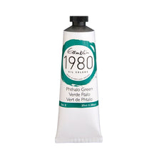 White Smoke Gamblin 1980 Oil Paint, Phthalo Green, S2, 37ml Oil Paint