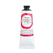 White Smoke Gamblin 1980 Oil Paint, Quinacridone Magenta, S2, 37ml Oil Paint