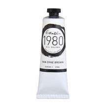 White Smoke Gamblin 1980 Oil Paint, Van Dyke Brown, S1, 37ml Oil Paint