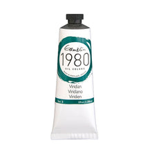 White Smoke Gamblin 1980 Oil Paint, Viridian, S3, 37ml Oil Paint