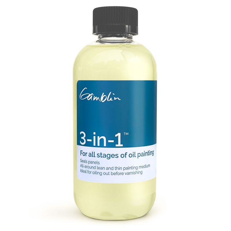 Gamblin 3-In-1 Medium 250Ml/8.5Oz