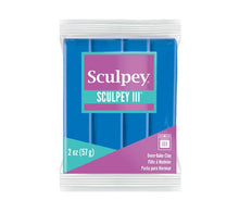 Dark Cyan Sculpey III Modelling Clay, 57g, Blue Modelling Clay