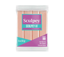 Tan Sculpey III Modelling Clay, 57g, Beige Modelling Clay