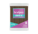Dark Olive Green Sculpey III Modelling Clay, 57g, Suede Brown Modelling Clay